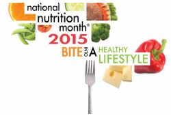 March is National Nutrition Month and a great time to think about the importance of healthy eating