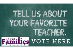 Vote for Your Favorite Teacher - September - October 2017 Issue 