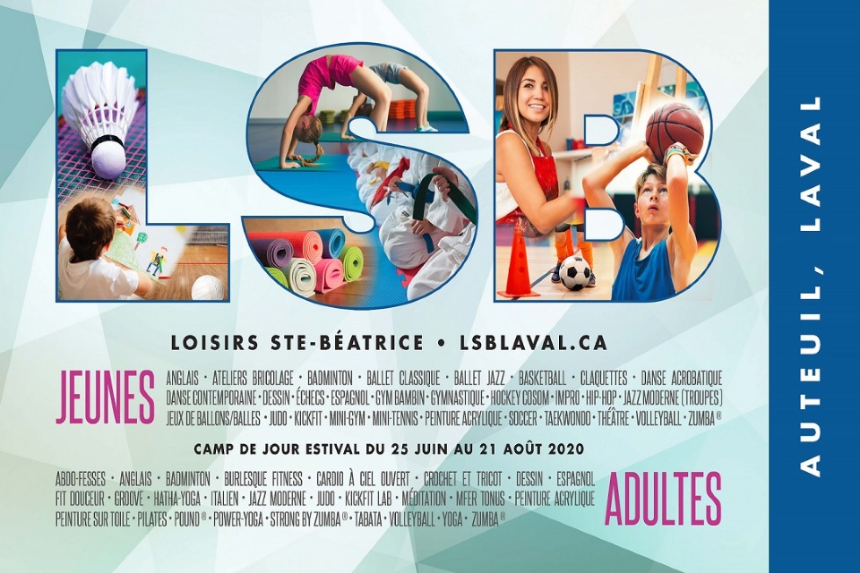 LOISIRS STE-BÉATRICE, 50 yearş in Action! | Laval Families Magazine | Laval's Family Life Magazine LOISIRS STE-BÉATRICE, 50 yearş in Action! | Laval Families Magazine | Laval's Family Life Magazine