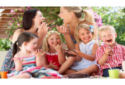 Being friends with other parents