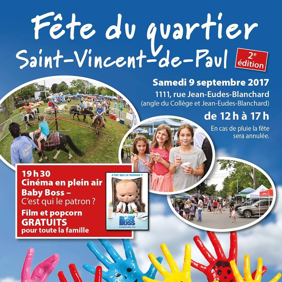 Fête de Quartier in Saint-Vincent-de-Paul | Laval Families Magazine | Laval's Family Life Magazine Fête de Quartier in Saint-Vincent-de-Paul | Laval Families Magazine | Laval's Family Life Magazine