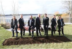 Ground Breaking Ceremony and a New Ambassador for Aquablu Guy Lafleur as New Spokesperson for Greater Montreals Most Sought- After Address